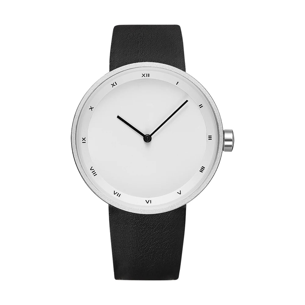 Yazol relógios masculinos estilo minimalista simples moda quartzo relógios de pulso pulseira do plutônio à prova dwaterproof água estudante relogios masculino