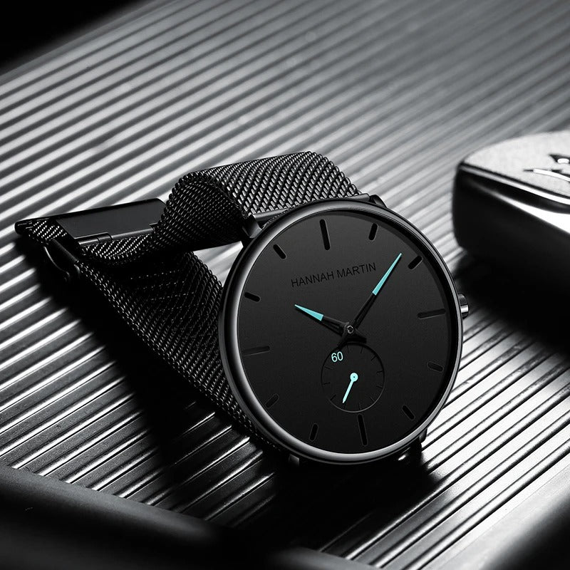 Relógio Minimalista Masculino à Prova D'Água