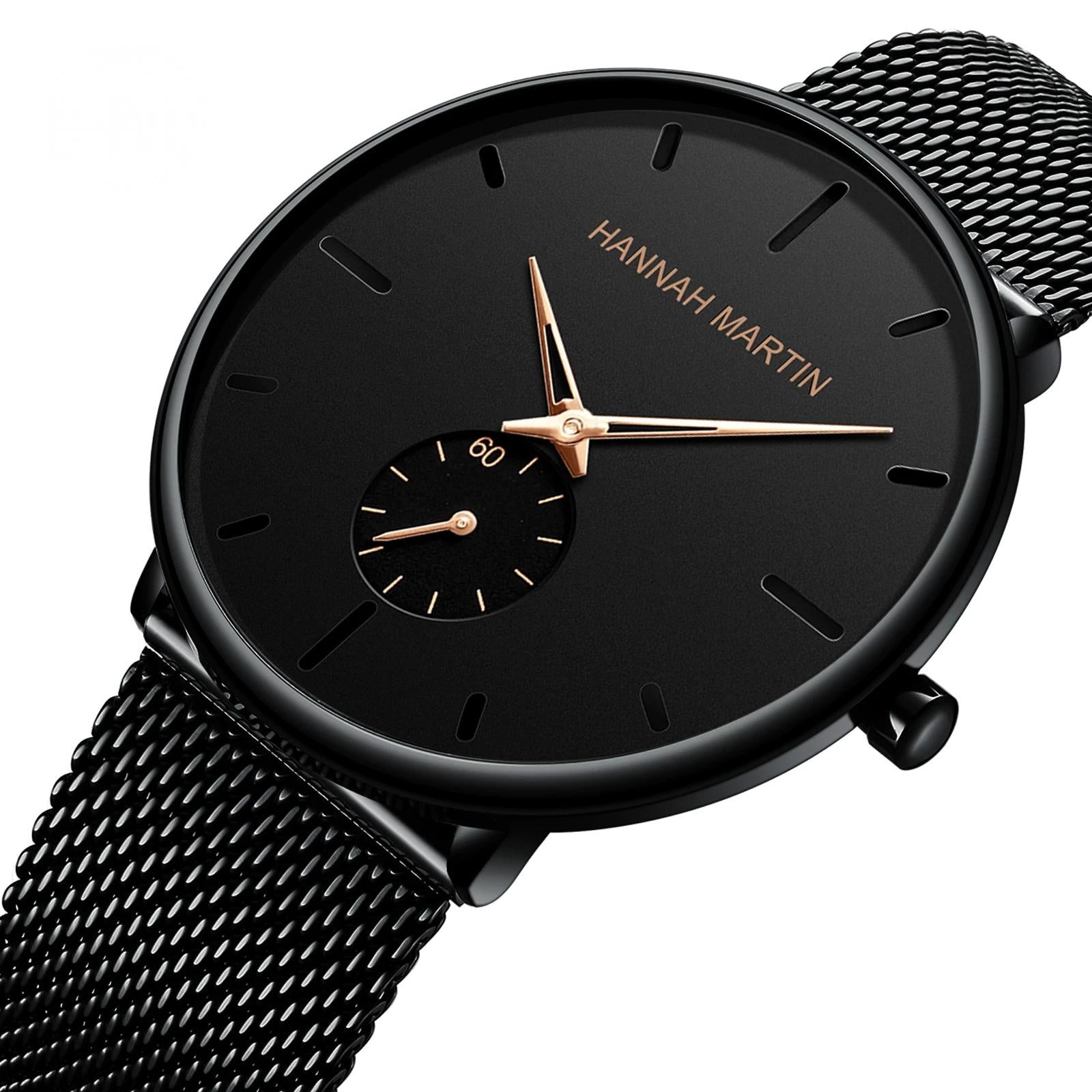 Relógio Minimalista Masculino à Prova D'Água