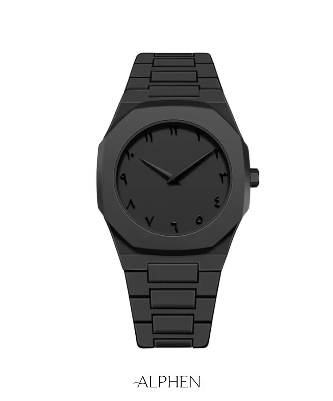 Relógio Minimalista Arabic Black – Luxor