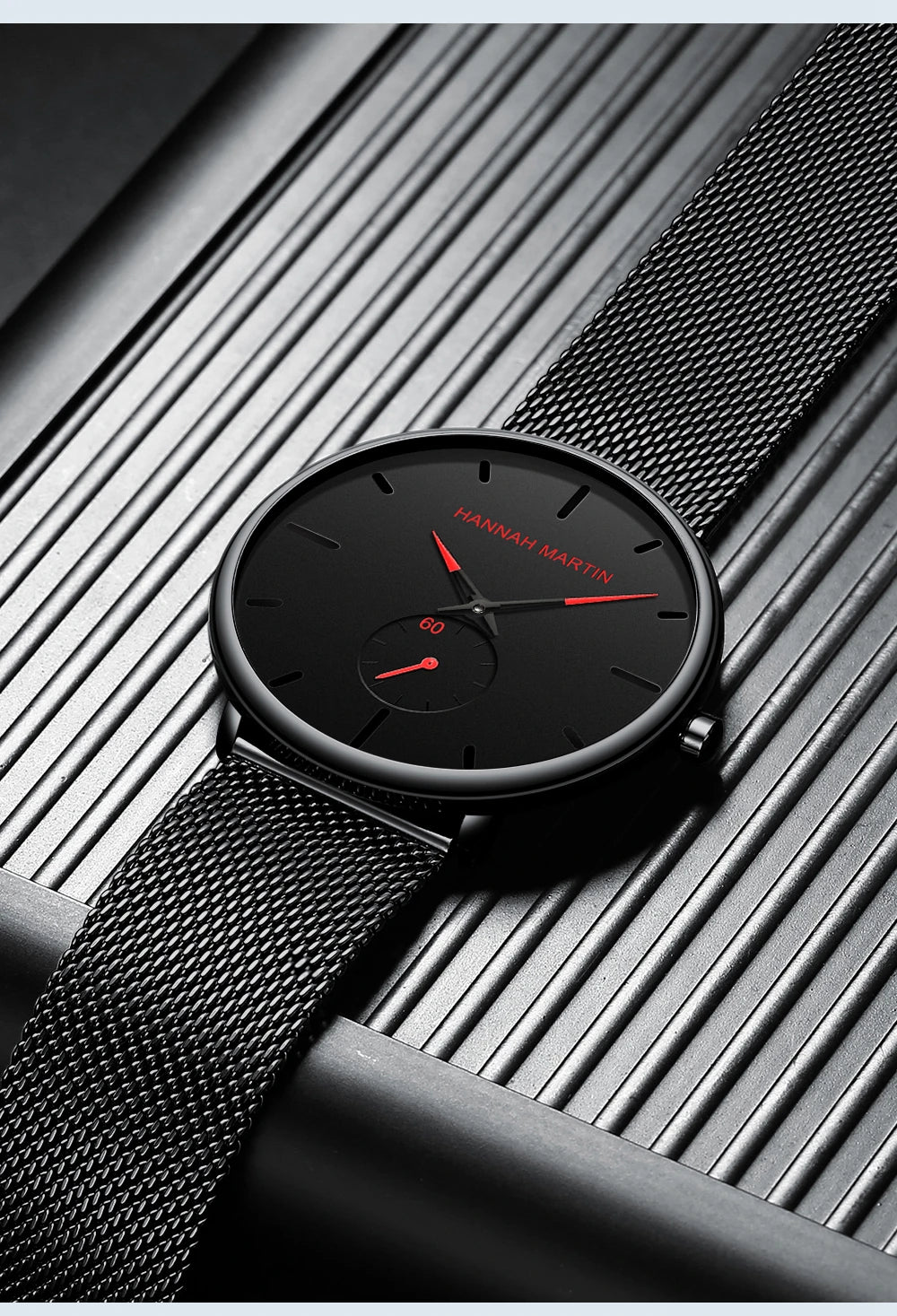 Dropship moda design simples à prova dwaterproof água malha de aço inoxidável pequeno mostrador relógios masculinos marca superior luxo quartzo relogio masculino