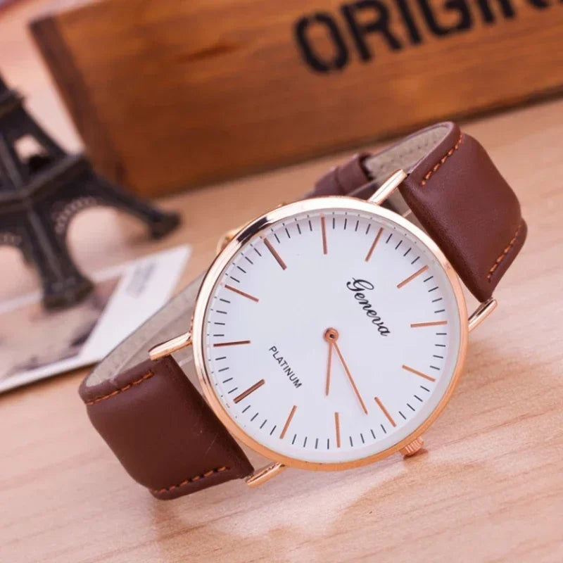Novo relógio masculino moda casual ultra fino relógios simples negócios couro quartzo relógio de pulso luxo relogio masculino