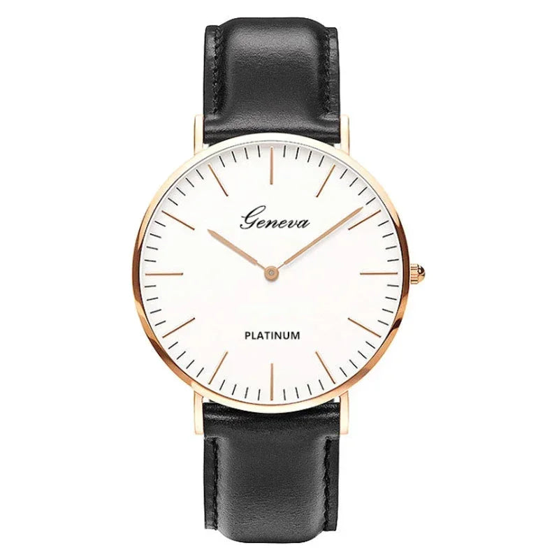 Novo relógio masculino moda casual ultra fino relógios simples negócios couro quartzo relógio de pulso luxo relogio masculino