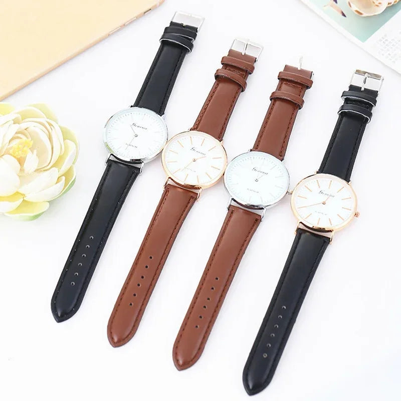 Novo relógio masculino moda casual ultra fino relógios simples negócios couro quartzo relógio de pulso luxo relogio masculino