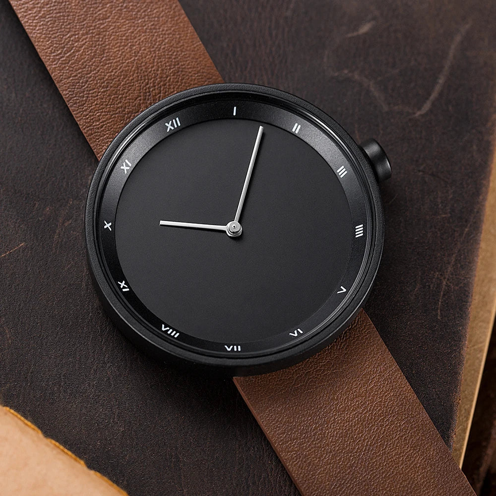 Yazol relógios masculinos estilo minimalista simples moda quartzo relógios de pulso pulseira do plutônio à prova dwaterproof água estudante relogios masculino